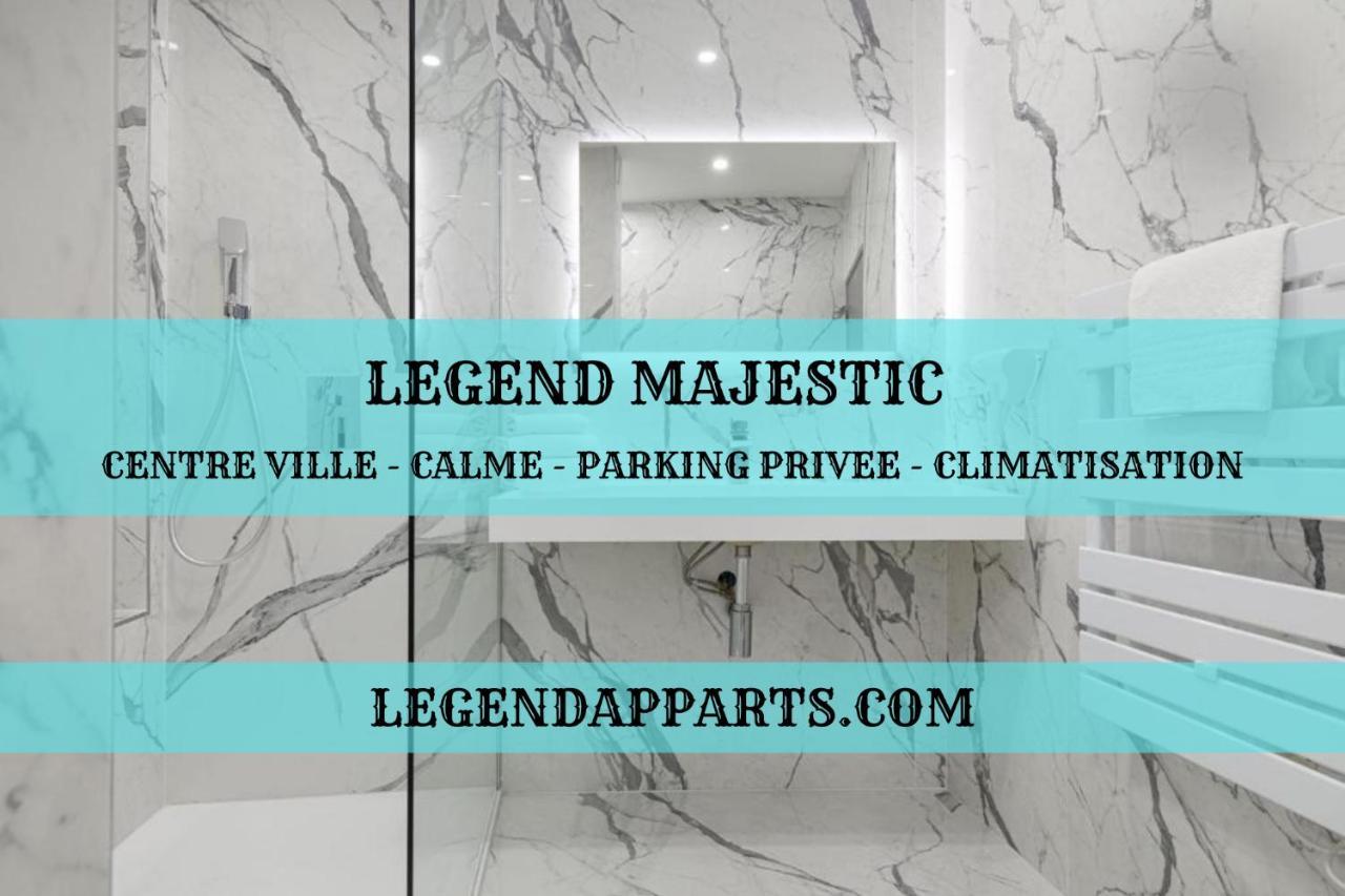 Legend Majestic - Parking Prive Gratuit- Climatisation - Gare - Centre Ville Mâcon Exterior photo